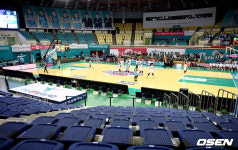 [사진]코로나 19 여파로 WKBL 무기한 무관중 경기