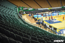 [사진]삼성-현대모비스,오늘도 무관중