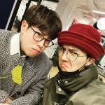 입 삐쭉 송민호X피오, 절친들의 극과 극 패션 [★SHOT!]