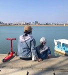 대구 거주 허민 날씨 좋아 큰 맘 먹고 나가봤다..무섭긴하지만 ♥︎정인욱+딸 근황[★SHOT!]