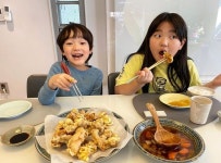 범화반점…훌쩍 큰 소다남매, 아빠 이범수가 만든 탕수육 폭풍흡입 [Oh!마이 Baby]