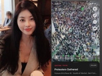 서정희 딸 서동주, 미국 시위 현장 공개 
