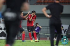 이상기 결승골 상주, 골대 2번 통타 수원 상대 3연승