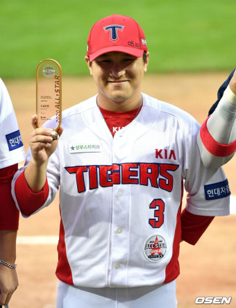 [사진]KIA 김선빈, '올스타 미소'