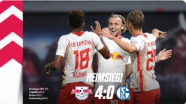 라이프치히, 샬케 4-0 대파...황희찬은 결장