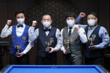 앵그리버드 김준태, 당구GP 서바이벌 3쿠션 1차 우승자 등극