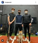 천재와 천재의 만남...구자욱&이정후, 의기투합 타격 훈련
