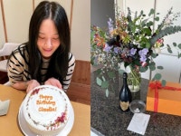 수현, 럭셔리 집에서 사업가 남편♥︎과 맞은 생일..명품 선물까지