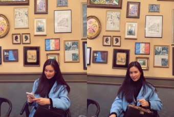 ‘장동건’ 고소영, 티타임 중 포착된 폰 배경 속 아이 사진.. “언니도 엄마였어”