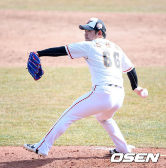 투수 전향 2년차, MLB 올스타 코치 사로잡은 한화 주현상