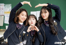 [사진]박예진-김나리-김지우,깜찍 하트
