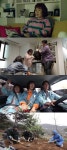 김민경X오나미X송병철, 쏟아지는 빗 속 주말농장 가꾸기(나혼자산다)