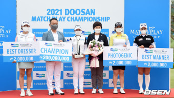 [사진]두산 매치플레이,'치열했던 경기'