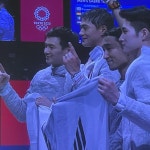 “의심하지 마” 이동휘, 금메달 목에 건 펜싱 국대 男선수들 향한 축하+격려