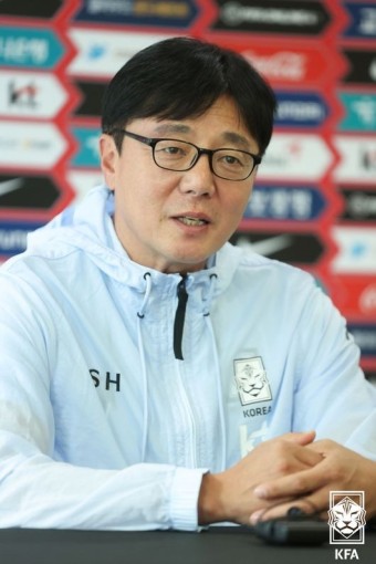 황선홍 U23대표팀 감독 “어린 선수들 가능성 크다…한국축구 경쟁력 향상시킬 것”