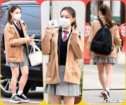 [사진]로켓펀치 소희, 교복입고 수능 고사장으로