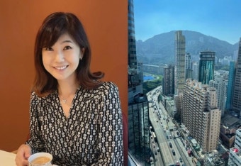 ‘홍콩 부촌댁’ 강수정, 떡볶이 먹는 뷰도 남다르네.. 럭셔리 시티뷰 ‘감탄’