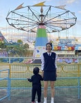 김나영  제 남자친구 멋있죠?…41살에 교복입고 놀이공원