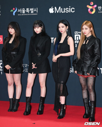 [사진]에스파,'완전체로 MAMA 출연해요'