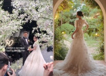 김영찬♥이예림, 톱✭들 시상식 방불케한 결혼식 소감 모든 분들께 감사