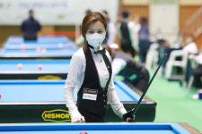 김진아, 16강 탈락 연속 우승 3회로 마감.. 한지은 결승행[영광전국당구대회]