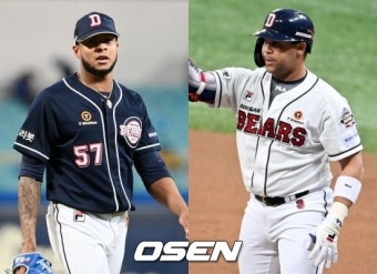 전설 넘은 MVP&타격 달인, 재계약 마무리 단계…두산 외인 구성 윤곽