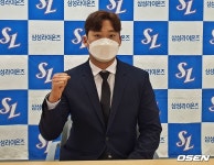 제주도에서 강민호 따라 꿈 키운 김재성, 이제는 함께 뛴다 [오!쎈 인터뷰]