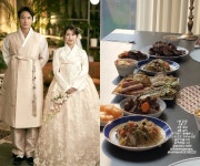 이지훈♥아야네, 18명 대가족 설날음식 스케일 “1층 잡채・2층 전・3층 떡국・4층 갈비”