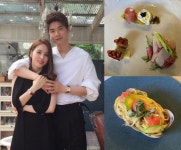 ‘기성용♥’ 한혜진, 한 끼에 얼마야? 럭셔리 코스 요리로 우아한 점심