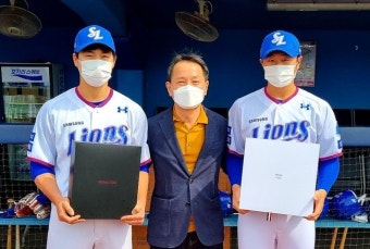 삼성, 퓨처스 캠프 MVP 선정…이기용 원팀 원바디상-차동영 혼연일체상 수상