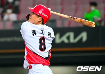 류지혁이 해냈다! 2타점 재역전타...KIA 4-3 첫 승, 한화 3연패 [광주 리뷰]