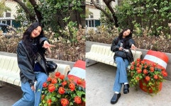 레드벨벳 조이, 아이돌 유행이라는 V포즈... 과즙 팡팡  [★SHOT!]