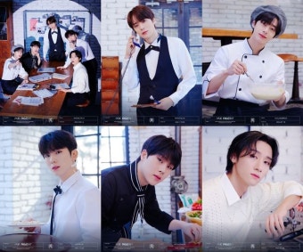 몬스타엑스, 대면 팬 콘서트 D-1..'몬엑 에이전트' 레스토랑 버전 화보 공개