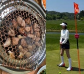 ‘문재완♥’ 이지혜, 심장질환 고백 후 몸 제대로 챙기네..골프→고기 ‘힐링’