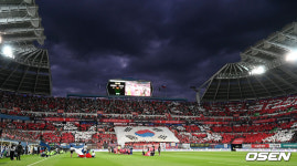 [사진]7년 만에 A매치 경기 열리는 대전월드컵경