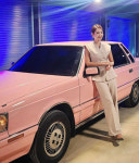 오정연, 바이크 이어서 클래식카까지? 실물이 넘예