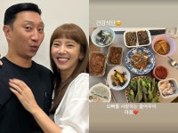 손담비 母, 사위가 그렇게 좋을까..씨암탉도 잡아줄 으리으리 밥상