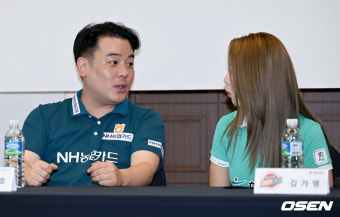 [사진]조재호-김가영,'어느팀이 우승할까'