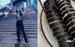 설현, 김밥 2줄 먹어도 8등신 몸매 거뜬