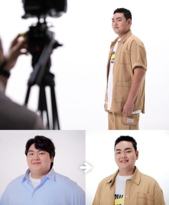 '이경실 아들' 손보승, 145→30kg 감량 후 얼굴 배우상 변신