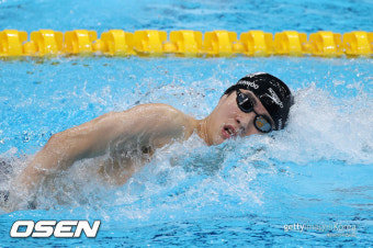 황선우, 또 박태환 넘었다..체전 男 자유형 200m 대회신 우승