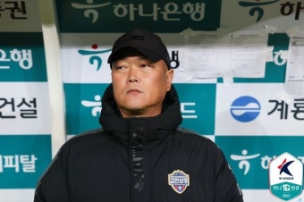 '승강PO 1차전패' 김천 김태완 감독, 