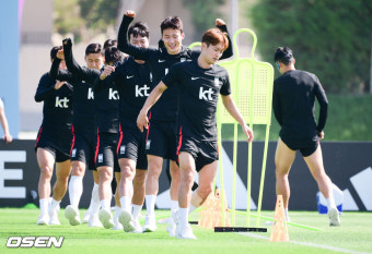 [사진]월드컵 개막 사흘 앞둔 축구대표팀
