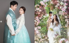 미녀와 내야수..지연♥︎황재균, 오늘(10일) 결혼식 전 웨딩사진 공개 [Oh!쎈 이슈]