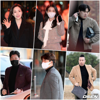 [사진]티아라 지연-황재균 결혼식 참석한 스타들...축가 아이유부터 류현진까지