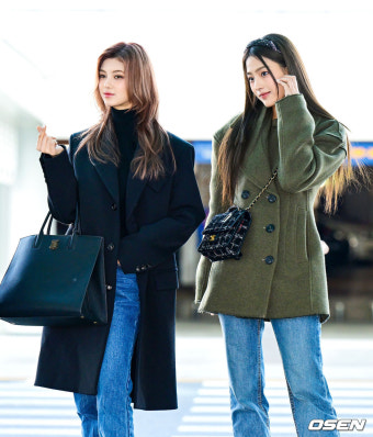 [사진]뉴진스 다니엘-민지, '사랑스러워'