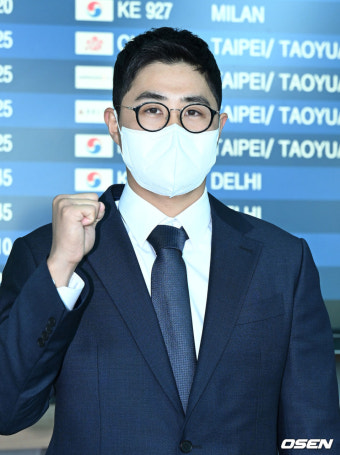 [사진]채은성,'한화에서 활약 기대해주세요'