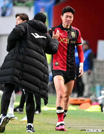 [사진]FC서울 데뷔전 가진 황의조, '오늘은 여기까지'
