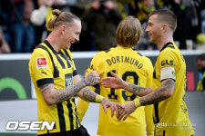 브란트 결승골 BVB, 호펜하임에 1-0 승리...1경기 덜 치른 뮌헨 따돌리고 1위 등극
