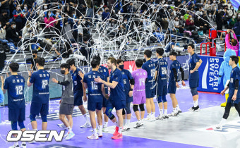 '정규리그 1위 확정' 대한항공, 챔프전 직행→3시즌 연속 통합우승 도전 [의정부 리뷰]